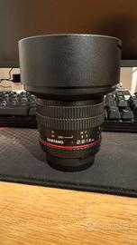 Samyang 14mm f2 8 ed as i f umc attacco Nikon