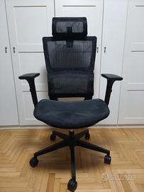 Come Nuova] - SIHOO Sedia ergonomica - colore nero