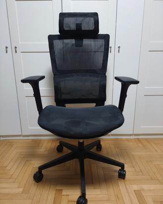 Come Nuova] - SIHOO Sedia ergonomica - colore nero