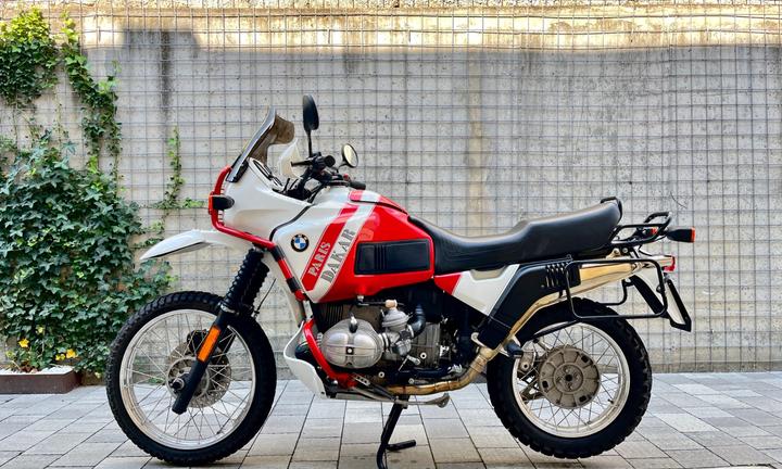 Bmw r 100 gs paris dakar - 1989