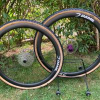 Ciclocross. Ruote DAMIL Carbonio