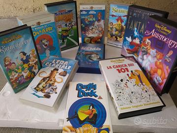 Videocassette cartoni animati