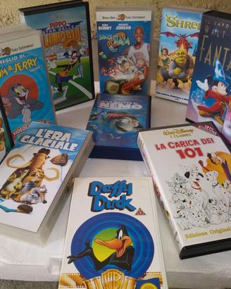 Videocassette cartoni animati