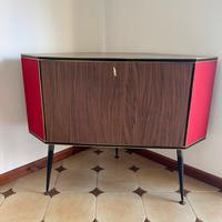 Mobile bar ad angolo vintage