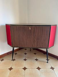 Mobile bar ad angolo vintage
