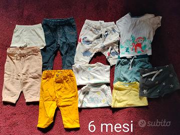 Abbigliamento bambino estivo 6 mesi 