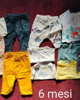 Abbigliamento bambino estivo 6 mesi 
