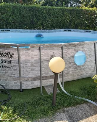 Piscina Fuori terra,Bestway Power Steel Swim