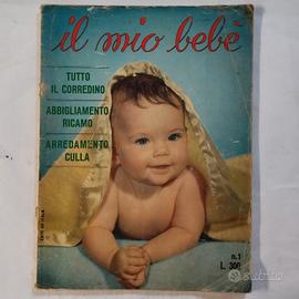 Rivista-libro"Il mio bebè"1966 n.1 anno 1° Vintage