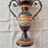 Vaso decorativo in rame