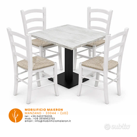 Tavolo Sedie per Ristoranti Bar Pizzerie Cod113