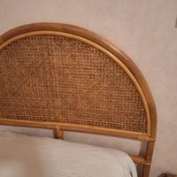 testiera letto singolo in vimini