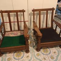 Poltrone  in legno