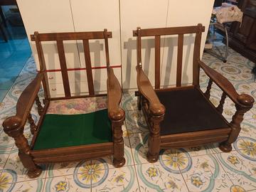 Poltrone  in legno