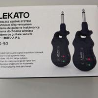 Lekato WS-50 5.8 Ghz trasmettitore Chitarra  basso