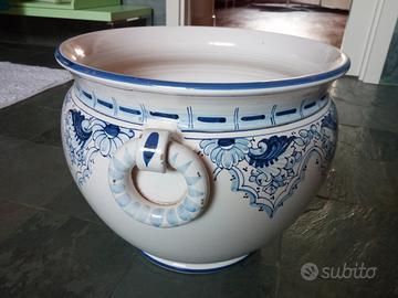 Portavaso in ceramica artistica Toscana "Arno"