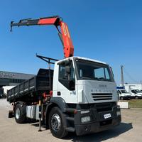 Iveco Stralis 190AD31 versione K gru e ribaltabile