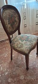 sedie in legno vintage