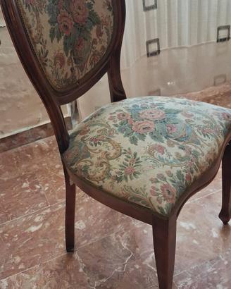 sedie in legno vintage