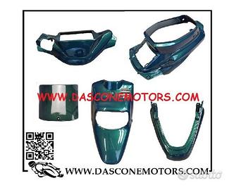 Kit carene booster 5 pezzi verde met