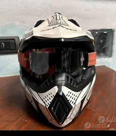 Casco Cross Enduro Tg XS