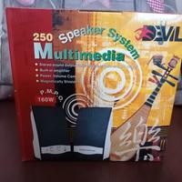 Sistema audio devil 250 speaker multimedia