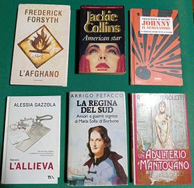 Lotto divisibile n. 6 libri vario genere