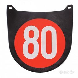 Paraspruzzi posteriore limite di velocità per veic