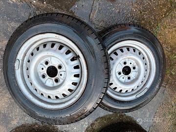 2 Ruote rimorchio nuove 145r13c