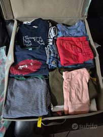 90 pezzi abbigliamento bambino