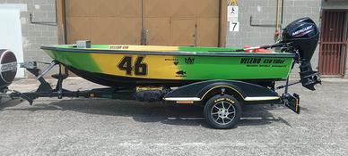 BASS BOAT VELENO 430 FIBERGLASS