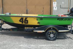 BASS BOAT VELENO 430 FIBERGLASS