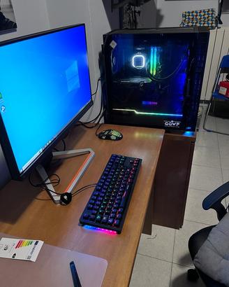 PC GAMING +Monitor + MK