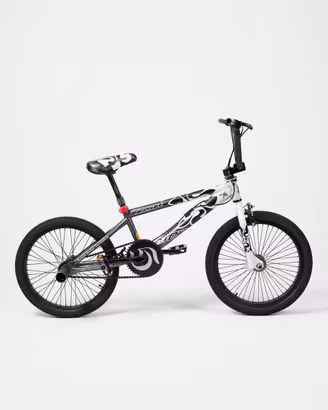 BMX nera e bianca Nuzzi