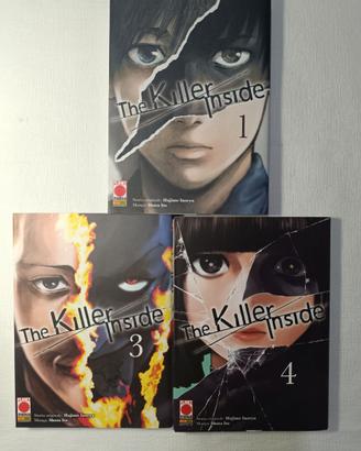 The Killer Inside 1, 3, 4 - Planet Manga