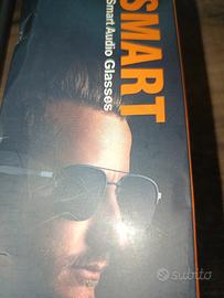 occhiali bluetooth modello Aviator grande 