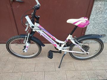 Bicicletta mountain bike bambina ruote 20 pollici