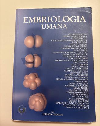 Embriologia Umana, Idelson-Gnocchi