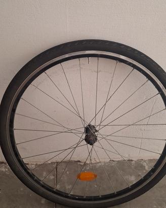 ruota completa quick release 700x37