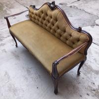 Divano 2 posti stile Liberty primi del 900