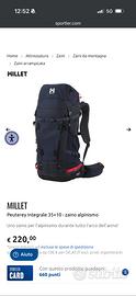 Zaino millet peuterey 35 +10