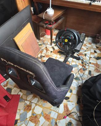 Sim Racing T300 T-LCM Playseat P310