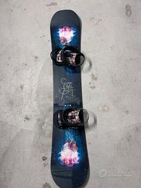Snowboard donna Capita attacchi Union