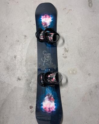 Snowboard donna Capita attacchi Union