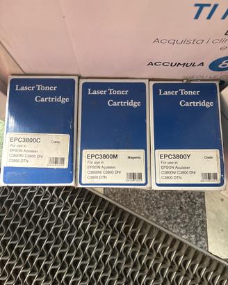 Cartucce Toner stampante epson acu laser