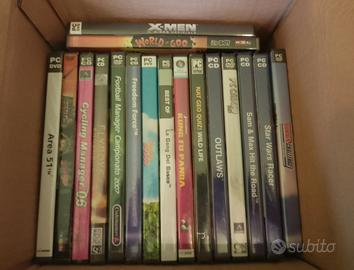 Lotto 17 giochi pc nuovi incellophanati