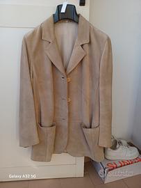 giacca scamosciato 