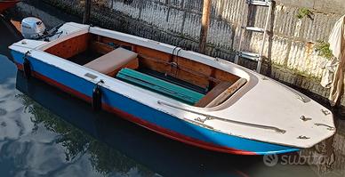 Barca Patanella in legno Venezia
