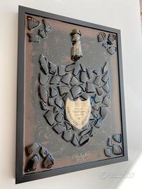 "Quadro Arte Resina Epoxy DOM PÉRIGNON Champagne