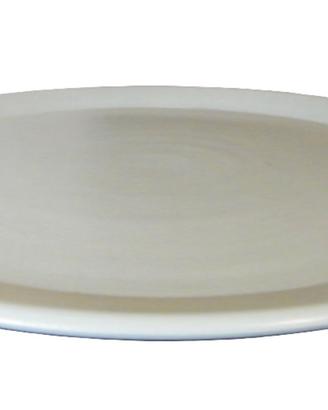 Piatto da portata vintage in ceramica artigianale